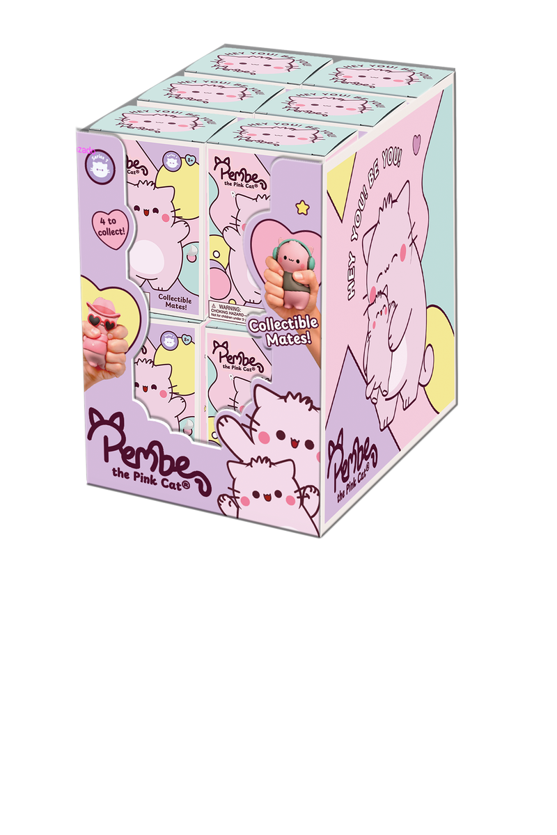 L2P 40269 Pembe the Pink Cat™ Foamate 3.5 Inch Assortment