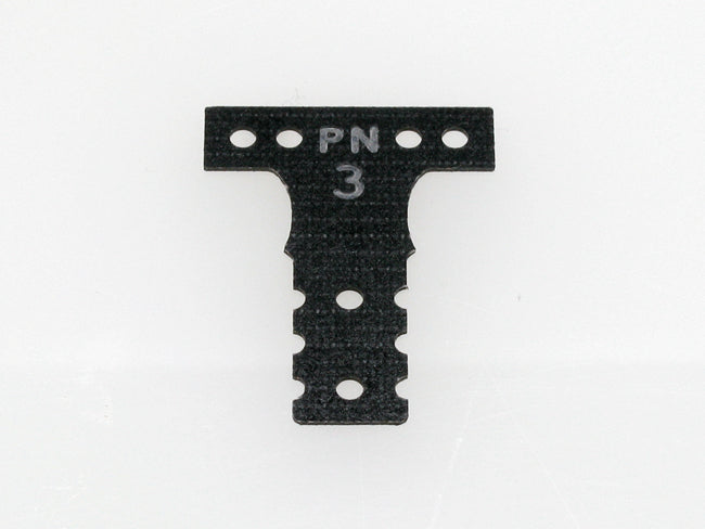 MR3043K PN Racing Mini-Z MR03 MM G10 Black Fiber Glass T-Plate #3