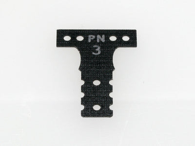 MR3043K PN Racing Mini-Z MR03 MM G10 Black Fiber Glass T-Plate #3