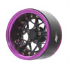 BRPB031PBK ProBuild™ 1.9" LGB Adjustable Offset Aluminum Beadlock Wheels (2) Purple/Black