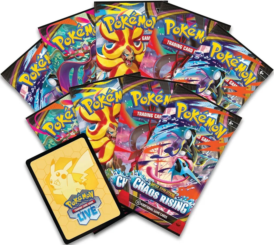 PKU10-10399-111 Pokemon Mega Evolution  Chaos Rising Elite Trainer Box