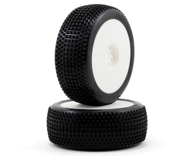 AKA14006XRW Enduro 1/8 Buggy Pre-Mounted Tires (2) (White) (Soft)