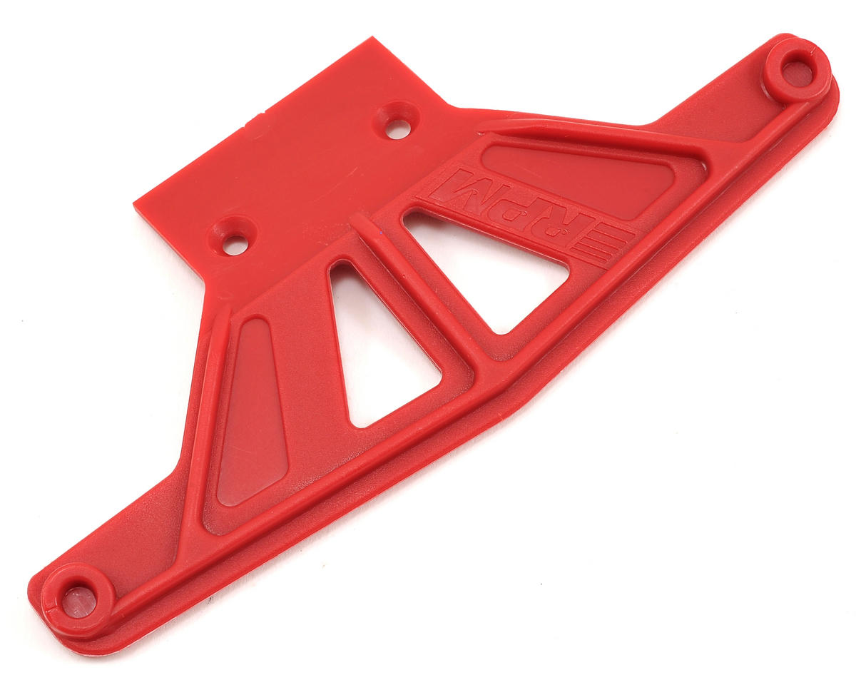 RPM81169 Wide Front Bumper for Traxxas Rustler/Stampede (Red)