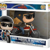 FU36418 Captain Marvel-Carol Danvers on motorcycle