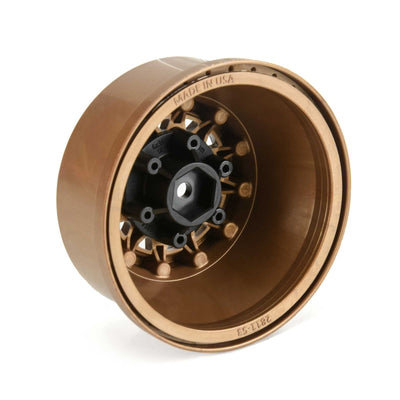 PRO281107 Limited Edition Raid Bead-Loc F/R 2.2"/3.0" 12 & 14mm SC Wheels (2) Black/Bronze