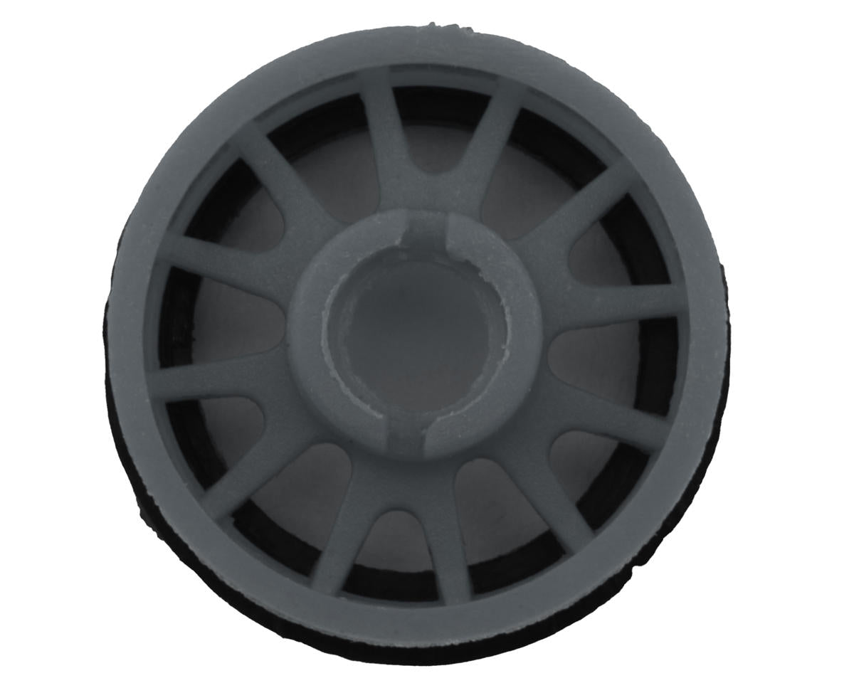 NX-USA-EVO-F+2-G NEXX Racing Mini-Z RWD "JUD" EVO Front Threaded Side-Wall Carbon Fiber Rims (2mm Offset) (Grey) (2)