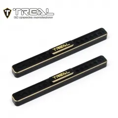 X003QS717J TREAL Brass Boulder Bars CNC Machined Weight Upgrdes for 1/18 TRX4M