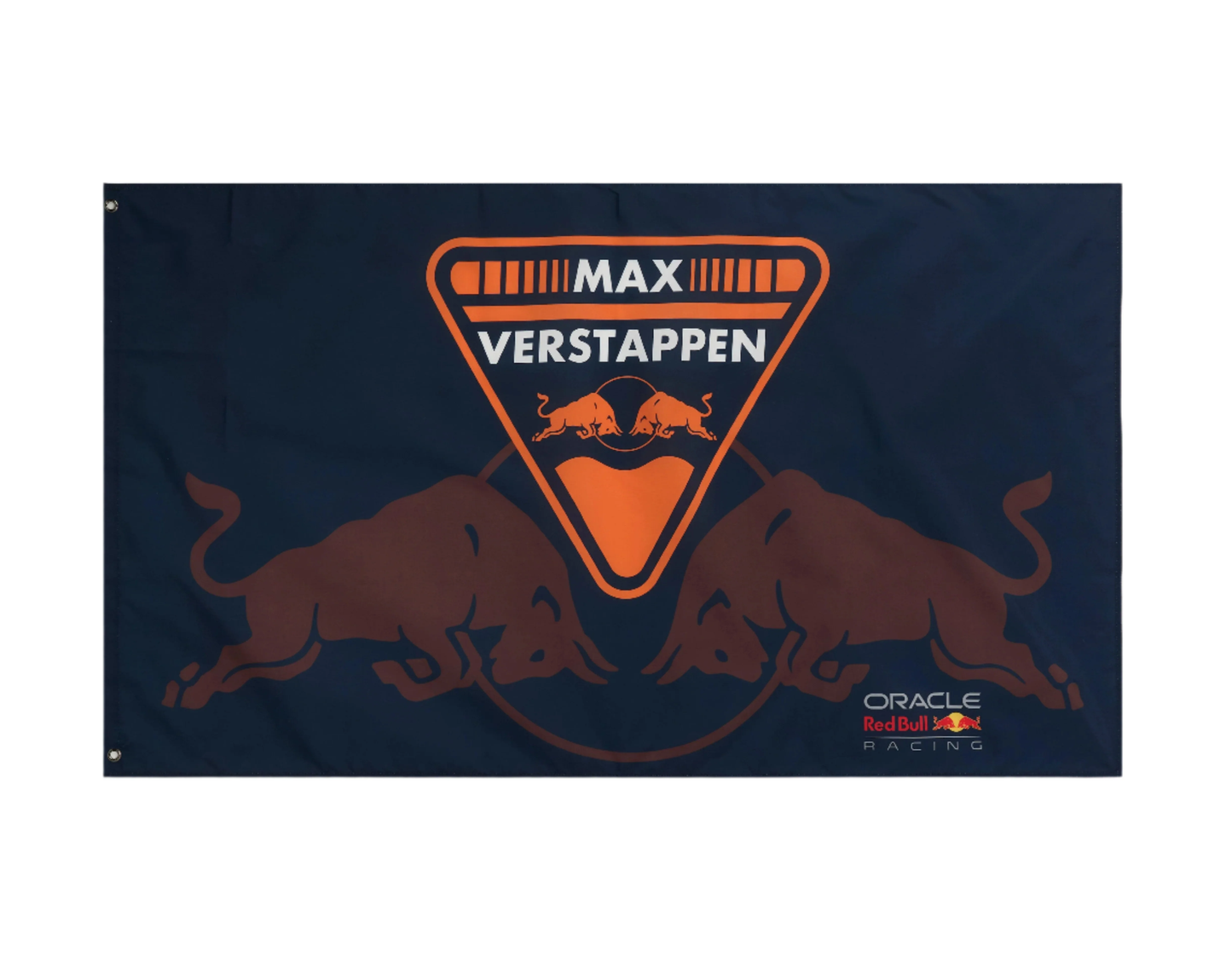 RBRACC00005-020-O/S Red Bull Racing F1 Max Verstappen Helmet Flag - Navy