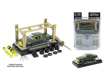M2machines 37000-81 1987 Buick Grand National Custom in Forrest Green !!!CHASE!!!