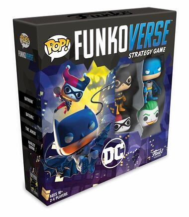 FU42628 Funkoverse Strategy Game DC Comics 100 4 Pack