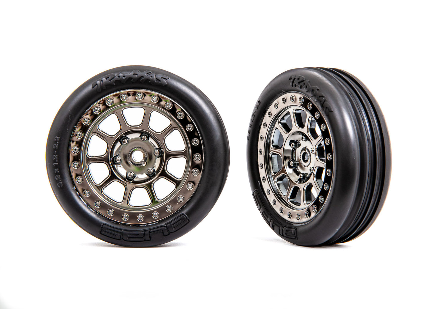 2471T Multi-Spoke 2.2" Wheels with Alias Tires (2)