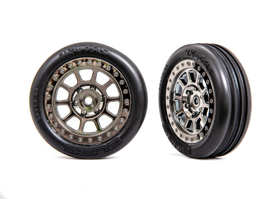 2471T Multi-Spoke 2.2" Wheels with Alias Tires (2)