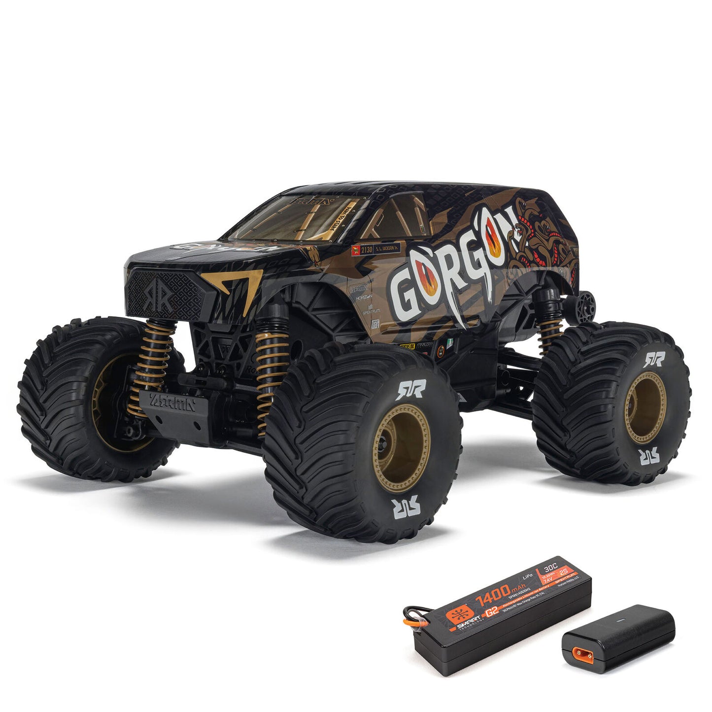 ARA2130 1/16 GORGON GROM 4X4 RTR Brushed Monster Truck (Battery & Charger Included)