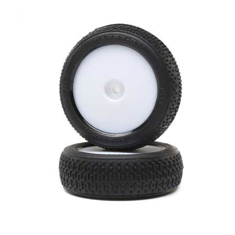 LOS41017 Mini-B Front Tires White