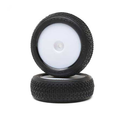 LOS41017 Mini-B Front Tires White