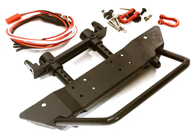 INTOMB-020 Realistic Front Metal Bumper w/ 40mm Mount