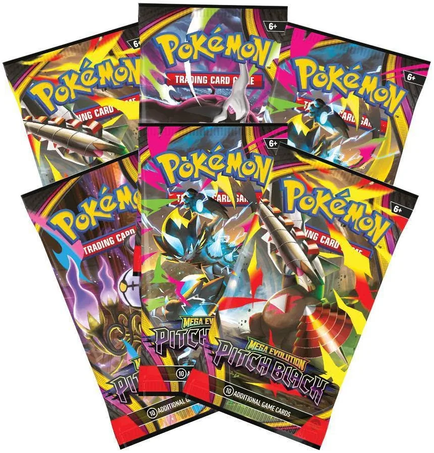 PKU10-10422-109 Pokemon Mega Evolution Pitch Black Booster Bundle