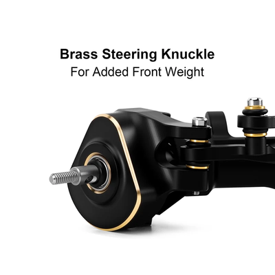 SCX24-195BKFR INJORA +4mm Nylon Planet Axles with Double Joint Shafts for 1/24 SCX24