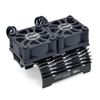 INTC32804RED Heatsink & Twin Cooling Fan for 380/390 Size Motor