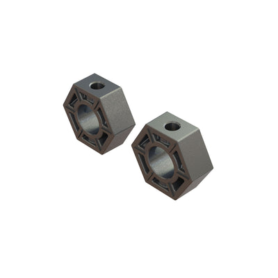 ARA310910 17mm Metal Wheel Hex (2)