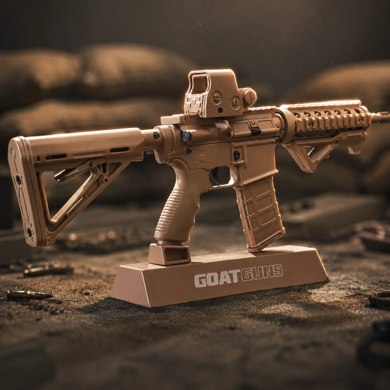 GoatGuns AR15 Model - Coyote