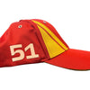 U2706 Scuderia Ferrari Hypercar Le Mans 2024 499P "51" Limited Edition Giovainazzi Team Hat - Red