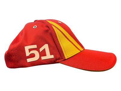 U2706 Scuderia Ferrari Hypercar Le Mans 2024 499P "51" Limited Edition Giovainazzi Team Hat - Red