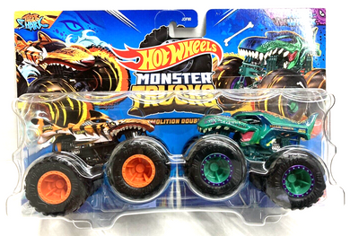 HWJDF90 1:64 Monster Truck 2-Pack Assortment