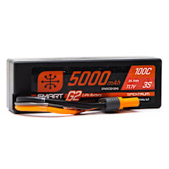 SPMX53S100H5 11.1V 5000mAh 3S 100C Smart G2 Hardcase LiPo Battery: IC5