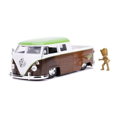 Jada 31202 Groot & 1963 Volkswagen Bus Pickup