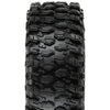 PRO1012813 Hyrax 1.9" Tires w/Impulse Wheels (Black/Silver) (2) (G8) w/12mm Hex