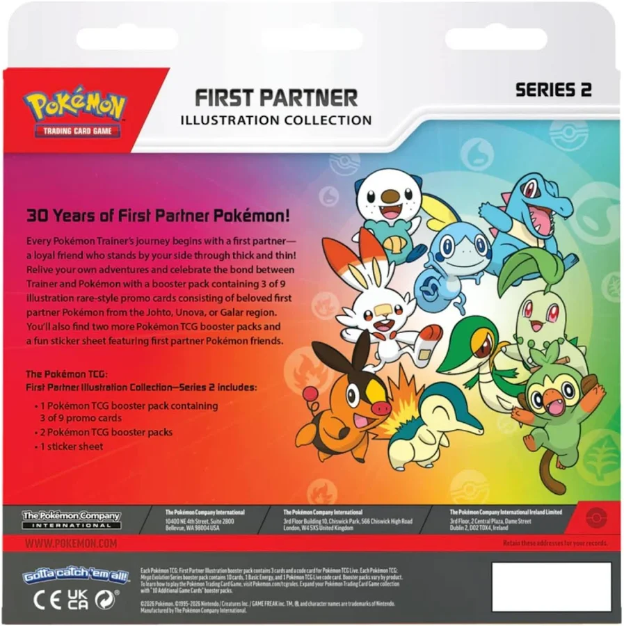 PKU10-10395-108 Pokemon First Partner Illustration Collection