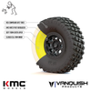 VPS10310 Vanquish Products VTS Stance 2.2" Rock Crawler Dual Stage Foams (5.25") (2)