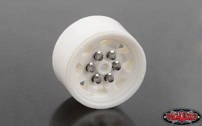 Z-W0338 OEM Plastic 0.7" Beadlock Wheels (White)