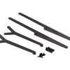 EXO2033 TLR 22S Losi Drag Carbon Fiber Adjustable Ladder Wheelie Bar Set (Extra Long)