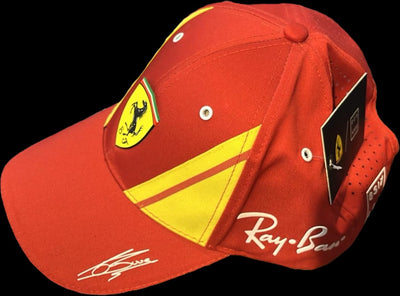 U2702 Scuderia Ferrari Hypercar Le Mans 2024 499P "50" Limited Edition Fuoco Team Hat - Red