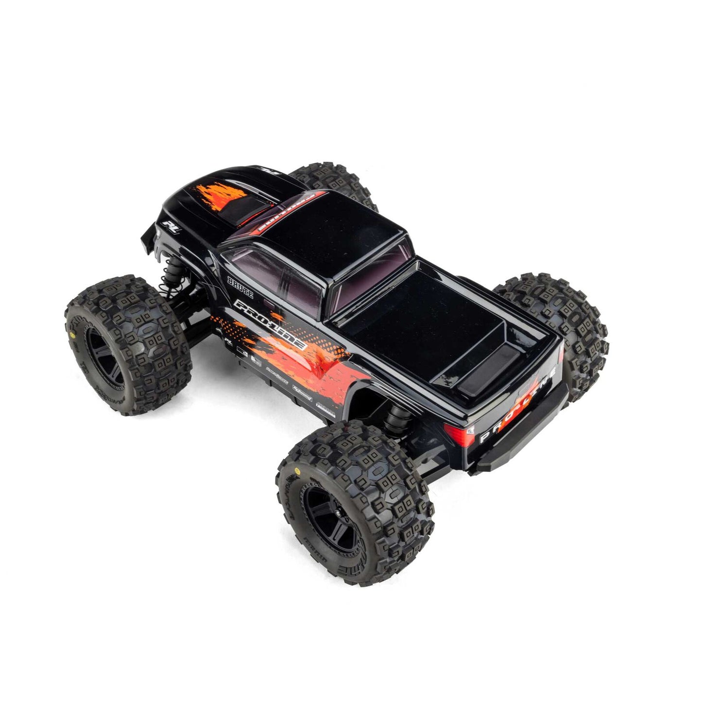 PRO368118 Pro-Line Racing 1/16 Pre-Cut Truck Body Tough Color Black: Traxxas Mini Maxx