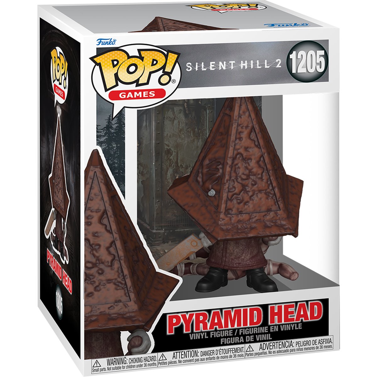 FU90710 Silent Hill 2 Pyramid Head Premium Funko Pop! Vinyl Figure #1205
