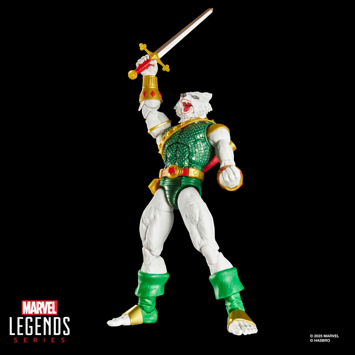 HSG0642 Spider-Man Marvel Legends Magic: The Gathering Man-Wolf 6-Inch Action Figure and Card