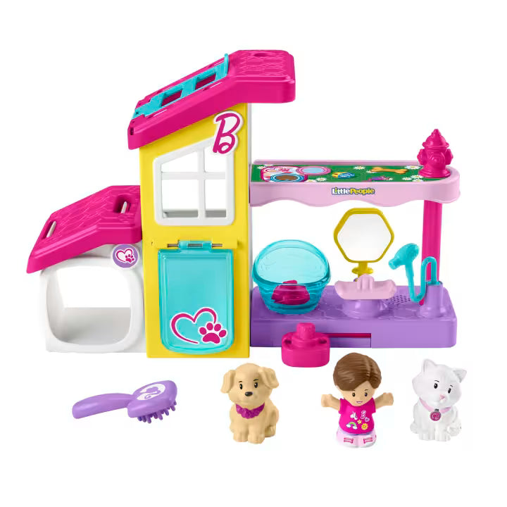 HJW76 Fisher-Price Little People Barbie Play and Care Pet Spa