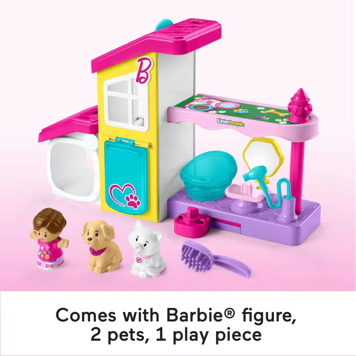 HJW76 Fisher-Price Little People Barbie Play and Care Pet Spa