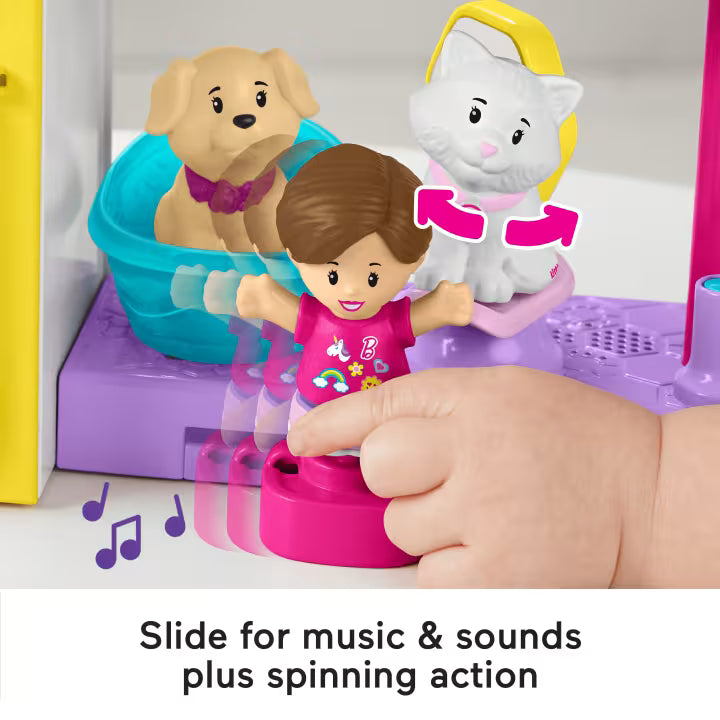 HJW76 Fisher-Price Little People Barbie Play and Care Pet Spa
