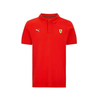 701223470 Scuderia Ferrari Men's Puma Small Shield Logo Polo Shirt-