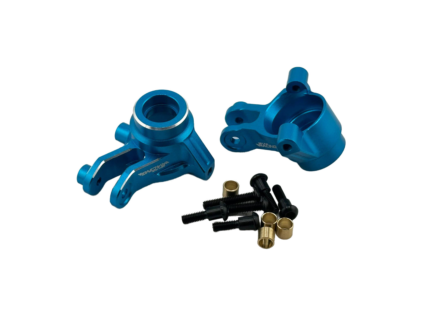 NSRMINIM009BL Aluminum Front Knuckle Arm For Traxxas Mini Maxx-Blue