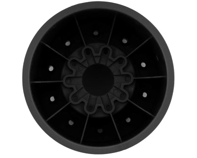 JCO3414B Aggressor 2.6x3.8" Monster Truck Wheel (Black) (2) w/17mm