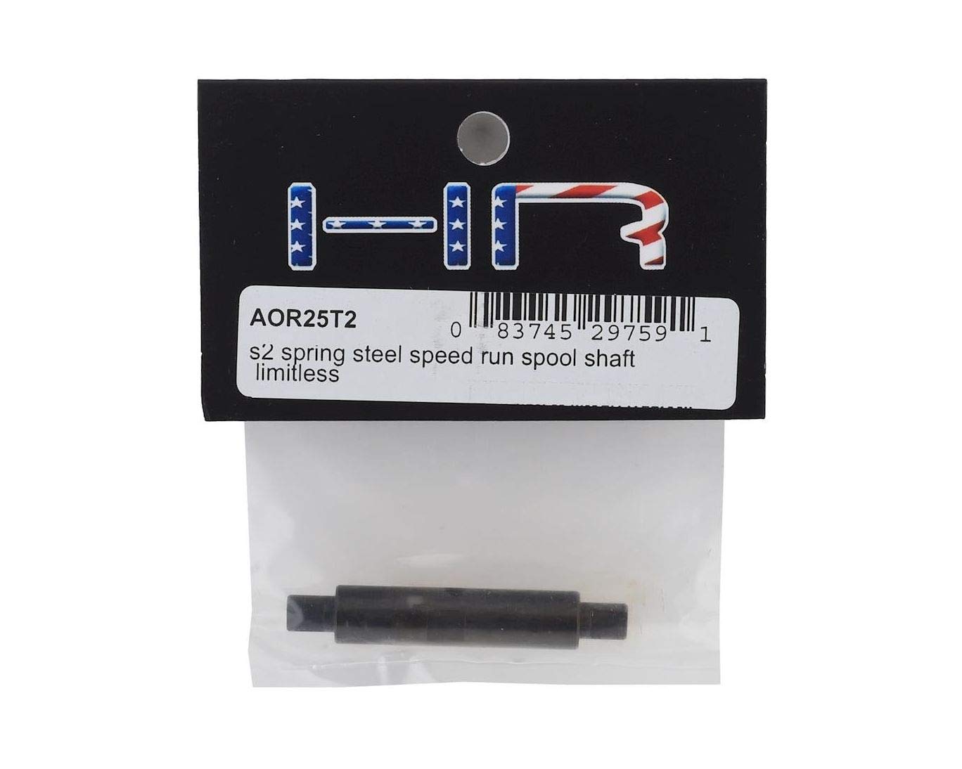 HRAOR25T2 - S2 Spring Steel Speed Run Spool Shaft Limitless