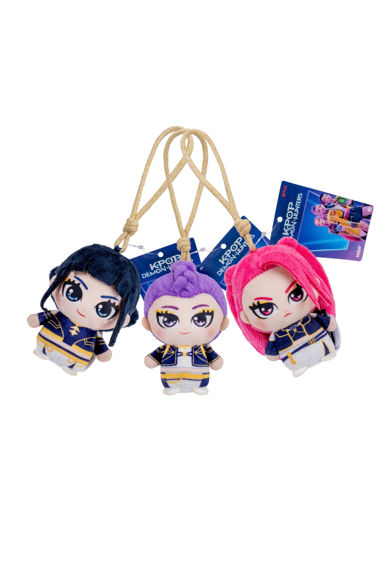 KPDH00060 KPop Demon Hunters 4 Inch Plush Clip