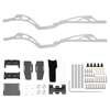 MEUS Racing SCX24 Gladiator Power Wagon LCG Chassis TC4 Titanium Frame
