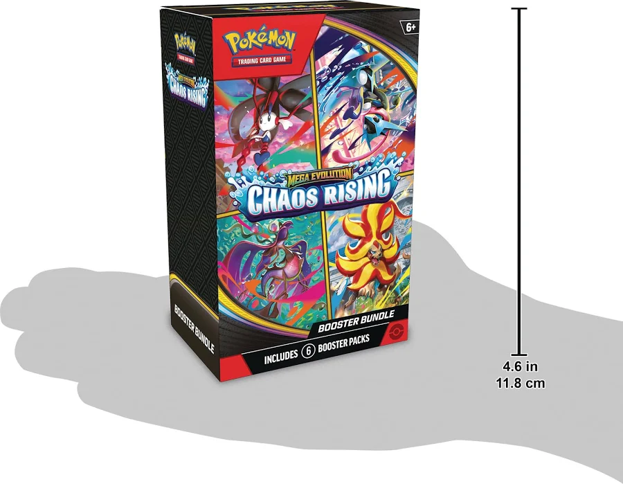 PKU10-10403-109 Pokemon Mega Evolution Chaos Rising Booster Bundle