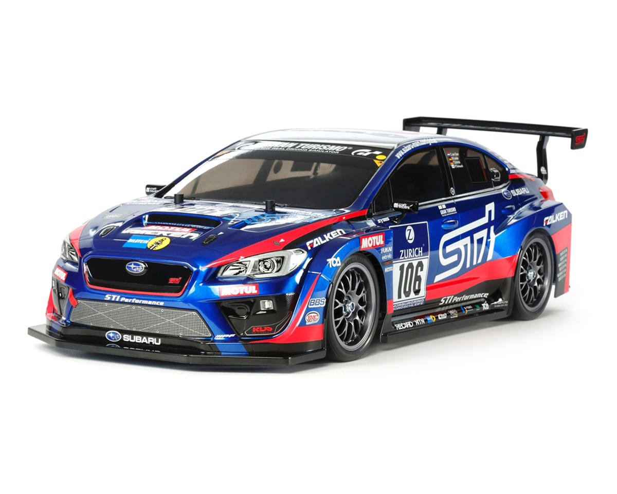 TAM58645 Tamiya TT-02 Subaru WRX STI 24h Nurburgring 1/10 4WD Electric Touring Car Kit